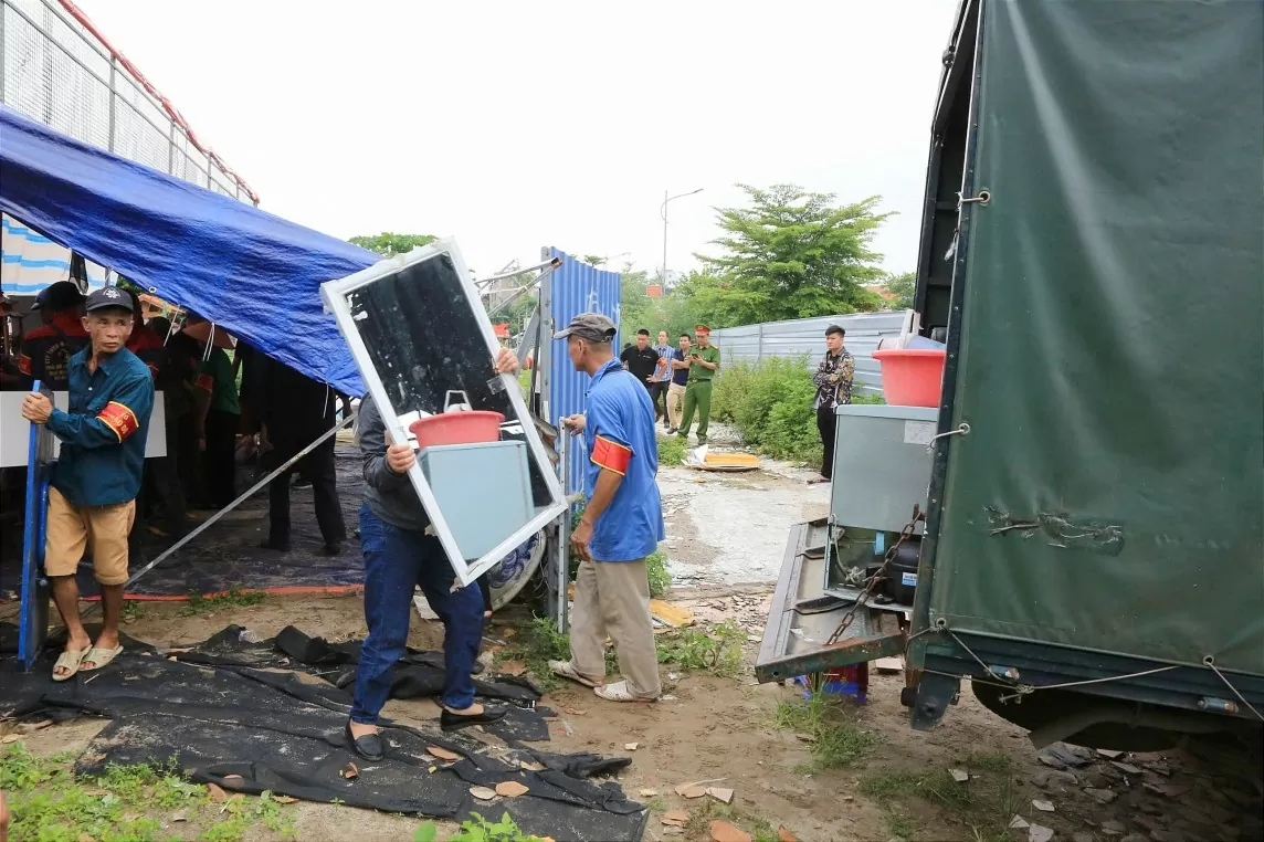 Hải Phòng thông tin về việc cưỡng chế thu hồi đất thực hiện dự án Vườn hoa Miếu An Đà