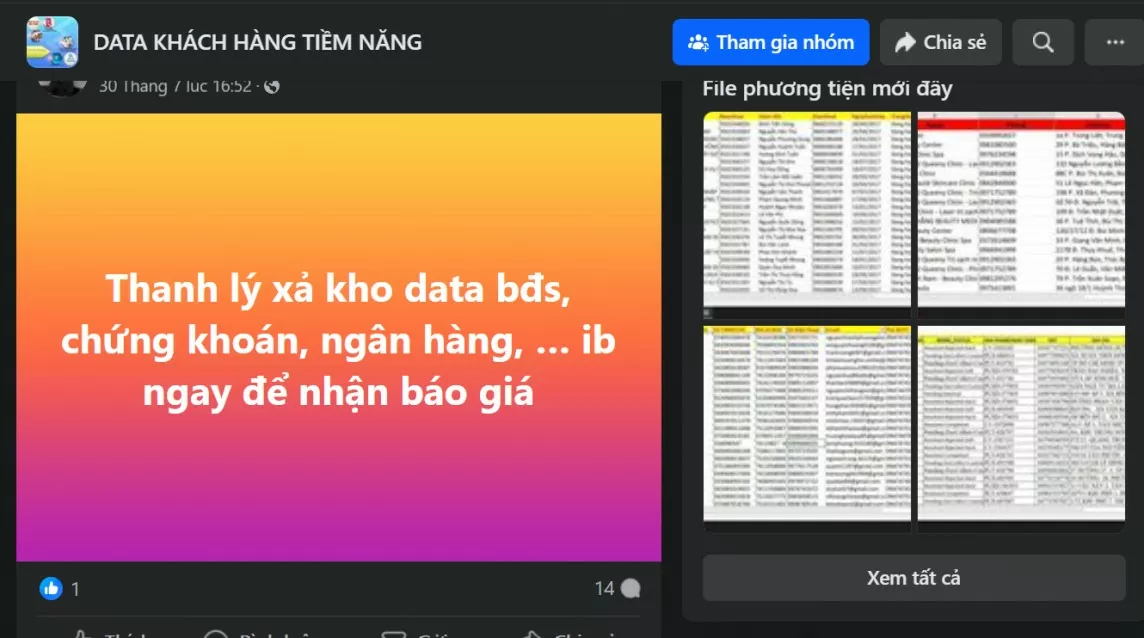 “Miếng bánh lớn” từ việc lộ lọt, đánh cắp dữ liệu cá nhân, trách nhiệm thuộc về ai?