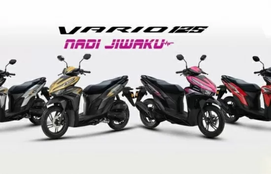 Giá xe Vario 125 2025 Malaysia hôm nay ngày 16/8/2024: 4 phiên bản màu mới nhất