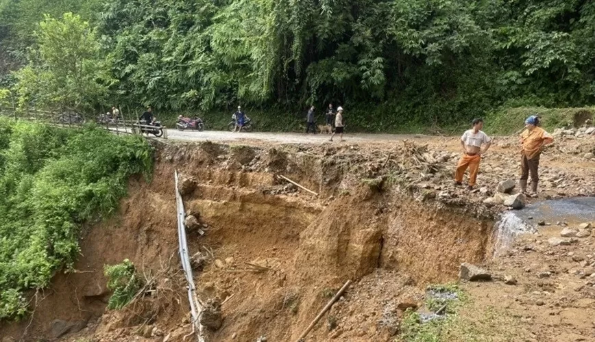 Thanh Hóa: Cảnh báo lũ quét, sạt lở đất, sụt lún do mưa lũ