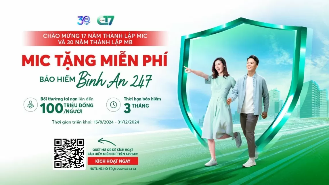 Bảo hiểm Quân đội tặng miễn phí Bảo hiểm Bình An 247, chung tay vì sức khỏe cộng đồng
