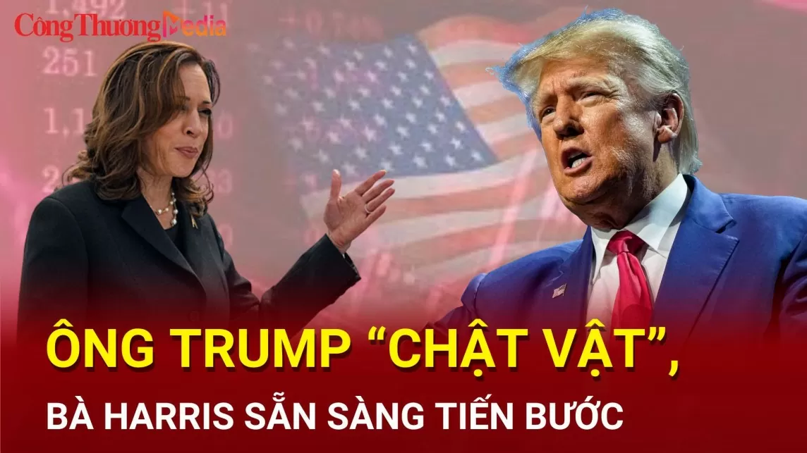 Bầu cử Mỹ 2024: Ông Trump ‘loạng choạng’ trên đường đua, tức giận với đối thủ Kamala Harris?