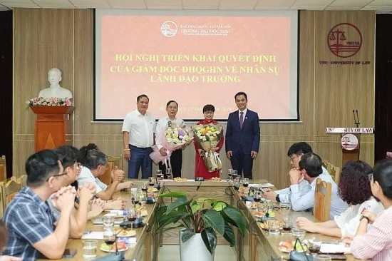pgsts trinh tien viet la pho hieu truong phu trach truong dai hoc luat dai hoc quoc gia ha noi