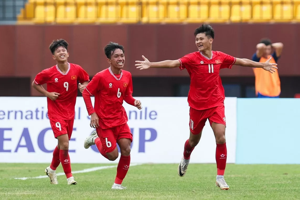 U16 Việt Nam tạo 'địa chấn' đánh bại U16 Nhật Bản tại Peace Cup 2024