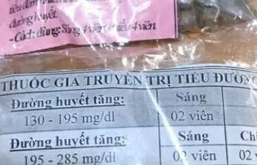 Vũng Tàu: Suýt chết vì uống thuốc tiểu đường mua trên mạng