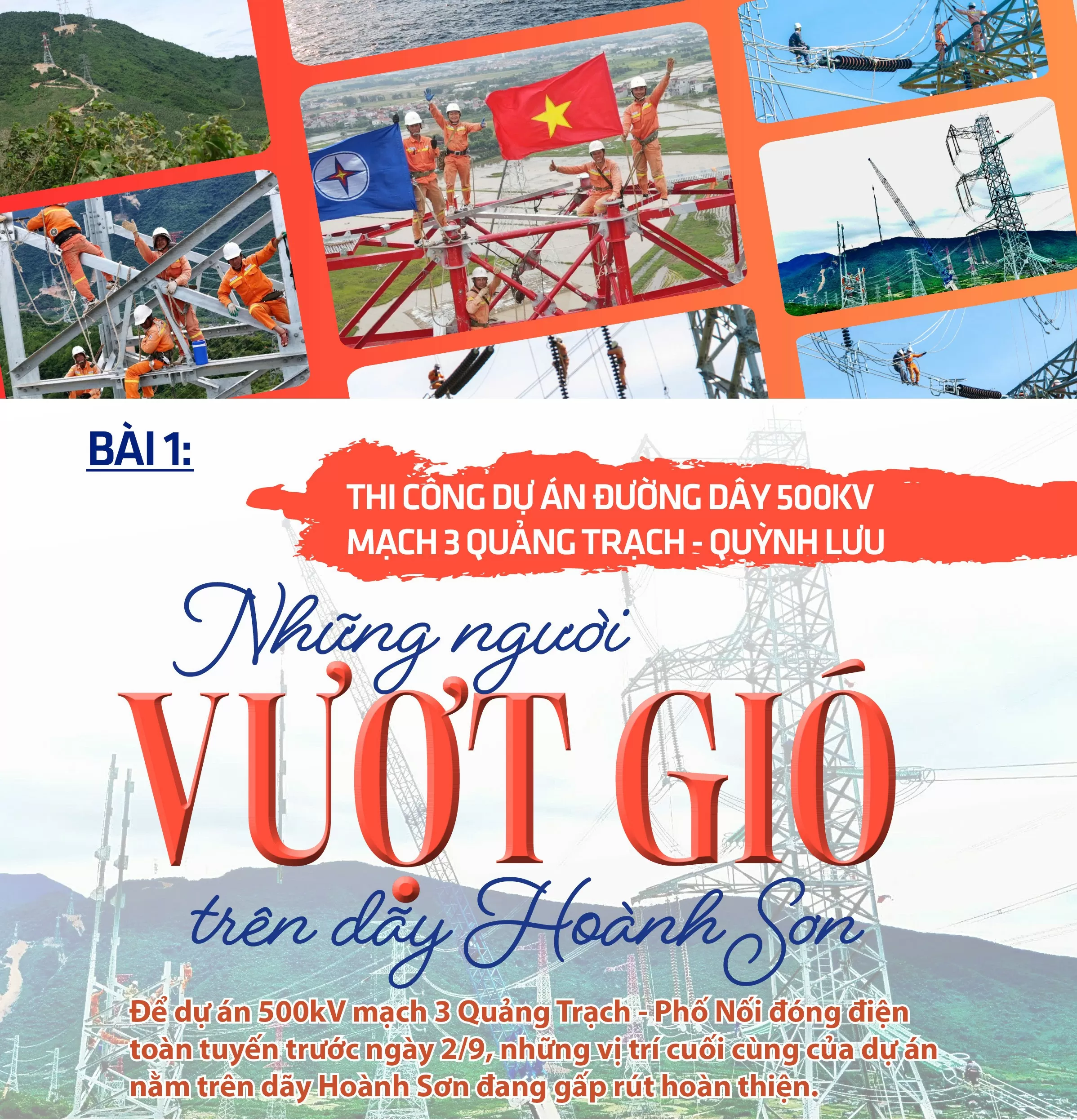 Bài 1: Đường dây 500kV mạch 3: Những người thợ 