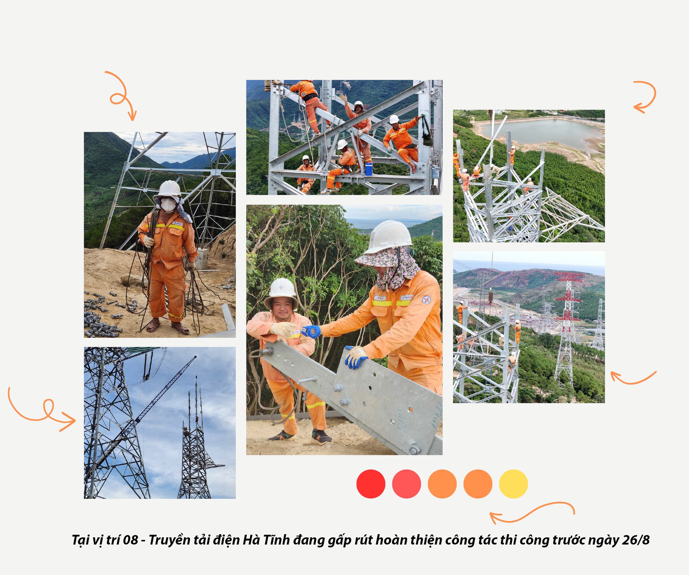 Bài 1: Đường dây 500kV mạch 3: Những người thợ 'Vượt gió' trên dãy Hoành Sơn