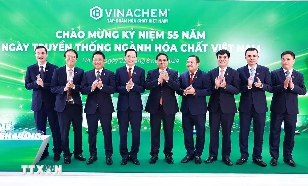 Thủ tướng Phạm Minh Chính dự Lễ kỷ niệm 55 năm Ngày truyền thống ngành Hóa chất Việt Nam