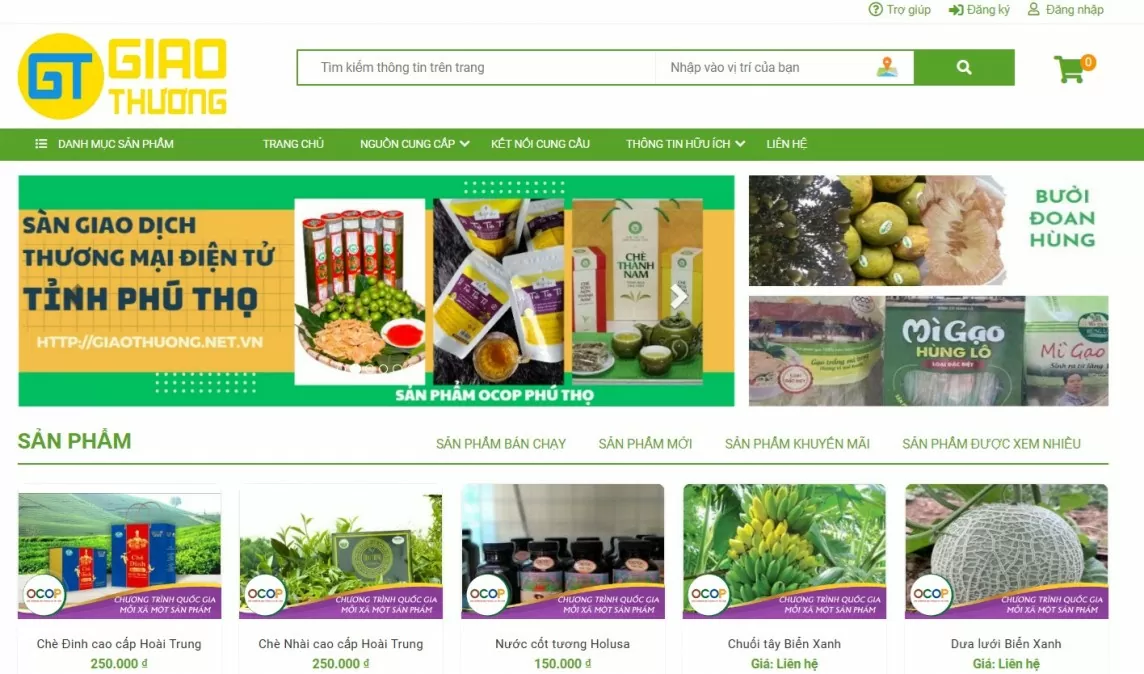 Phú Thọ: Đẩy mạnh hỗ trợ sản phẩm OCOP lên sàn thương mại điện tử