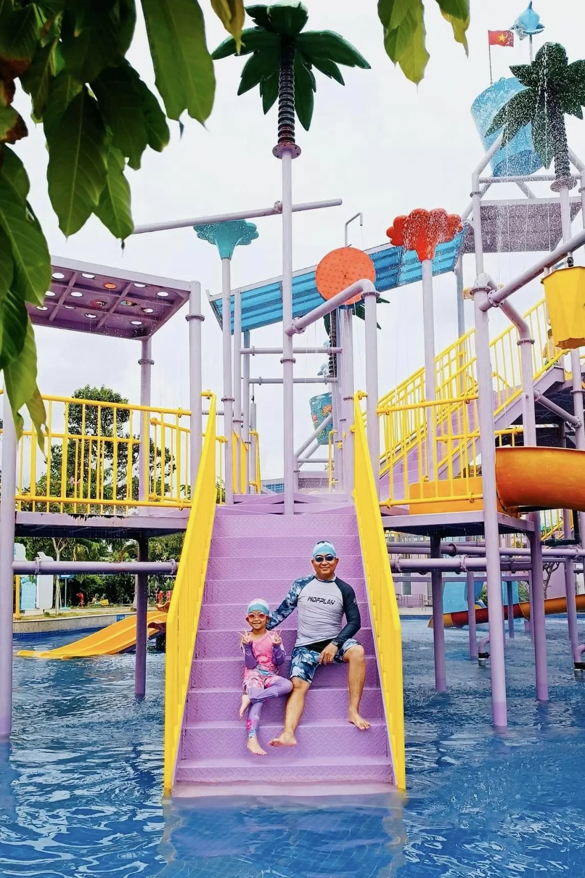 Công viên nước TTC Mekong Aqua Park là điểm hẹn “độc lạ” tại xứ Dừa.