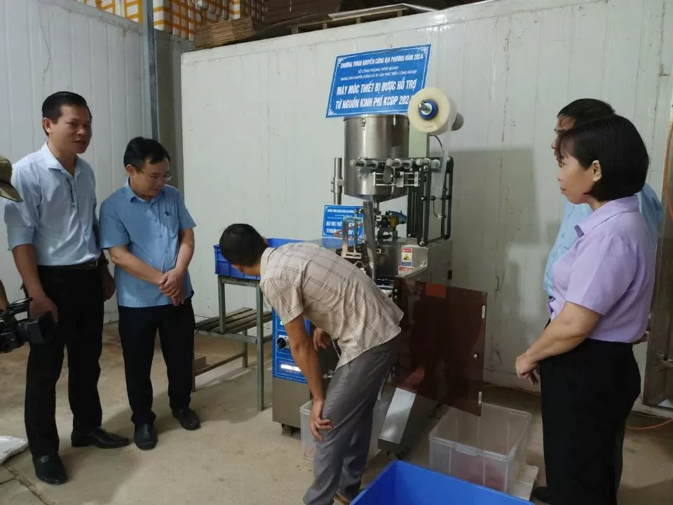 Tuyên Quang: Khuyến công tạo sức bật cho phát triển công nghiệp nông thôn