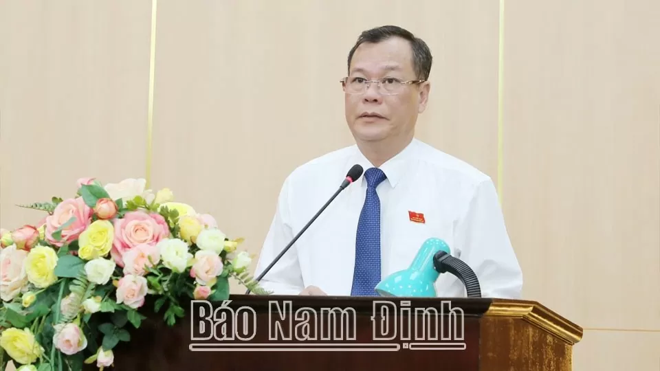 Nam Định tổ chức kỳ họp giải quyết công việc phát sinh đột xuất
