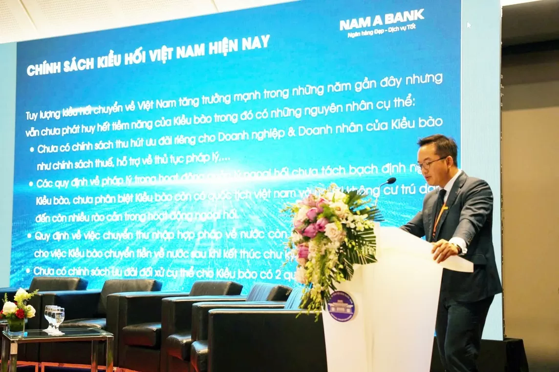 Nam A Bank - ngân hàng đồng hành cùng kiều bào