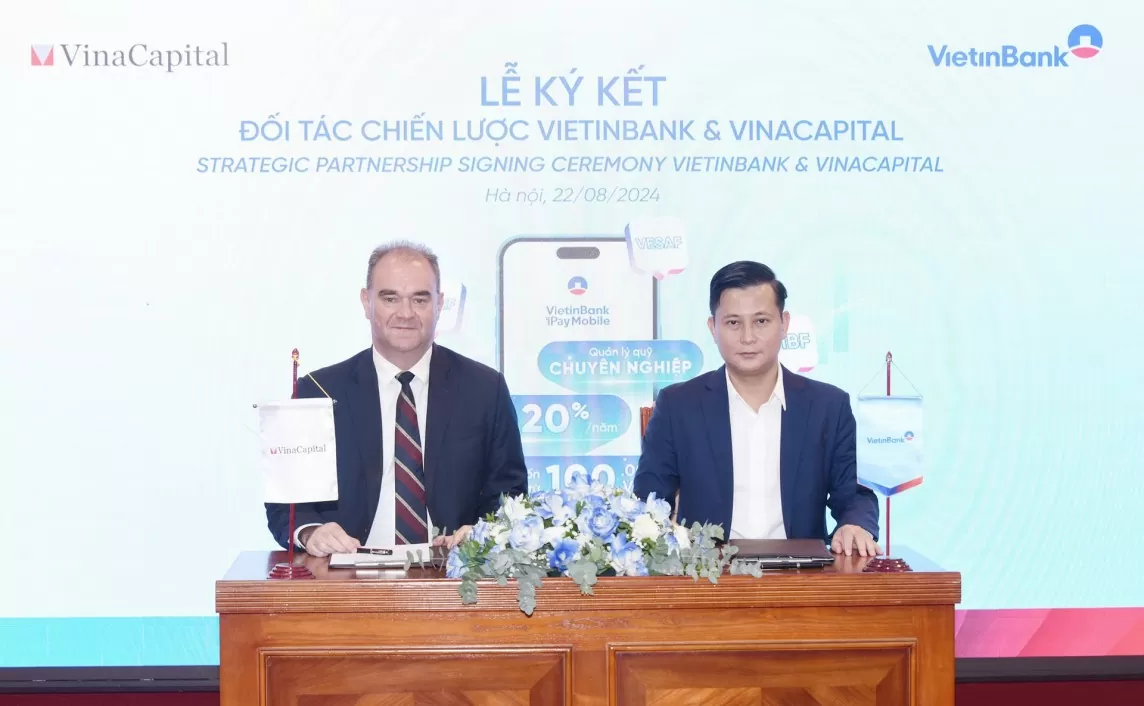 VietinBank và VinaCapital ký kết hợp tác chiến lược