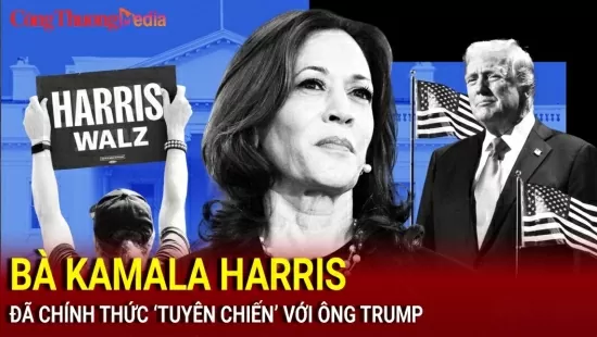 Bầu cử Mỹ 2024: Bà Kamala Harris chính thức ‘tuyên chiến’ với ông Trump