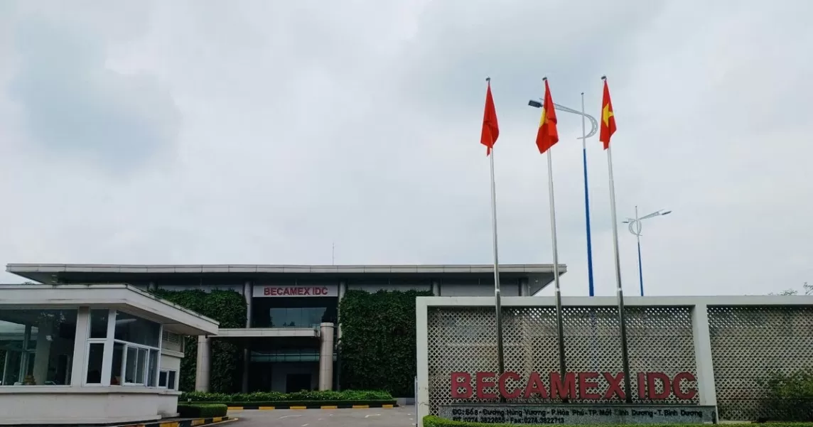 Becamex IDC đã “hút ròng” 1.300 tỷ đồng từ trái phiếu. Ảnh MH