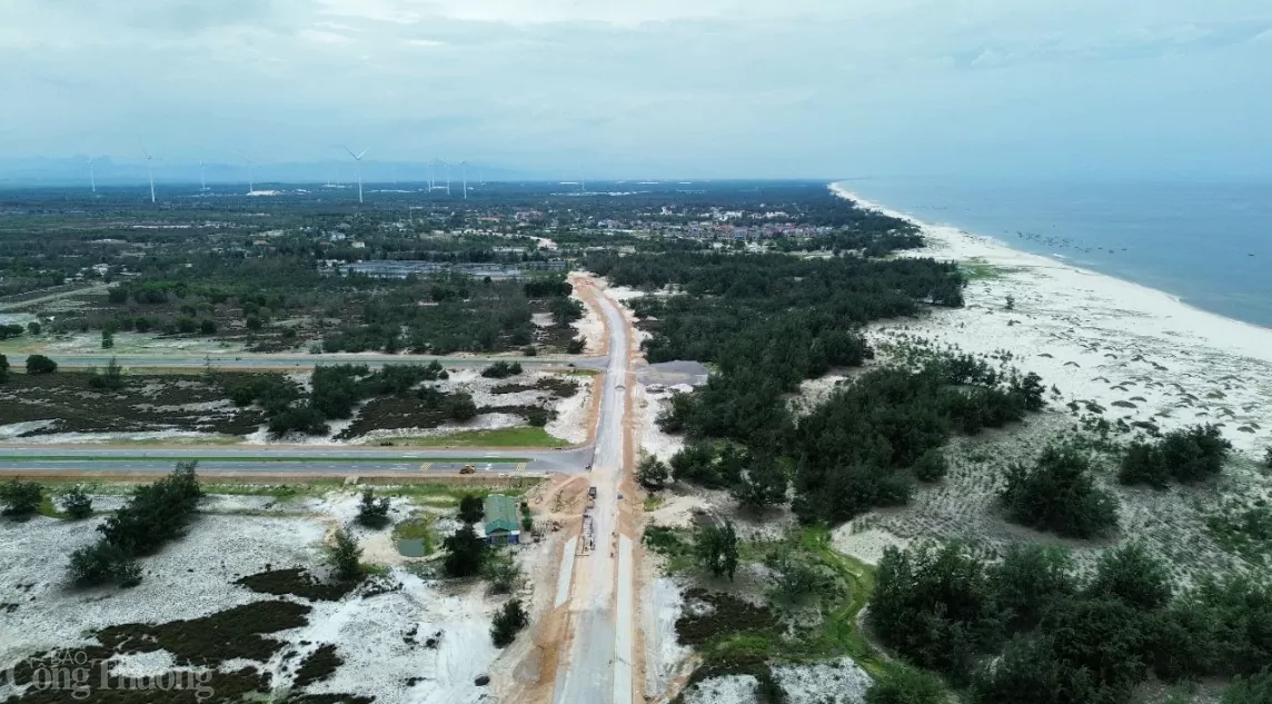 Quảng Bình: Dự án đường ven biển quyết tâm hoàn thành giải phóng mặt bằng trong năm 2024