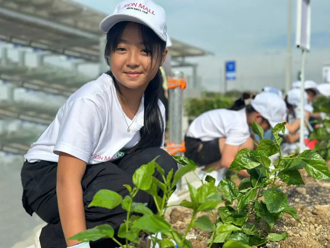 ‘Ươm mái Nhà xanh, vun nhịp sống lành’ cùng AEON MALL Huế