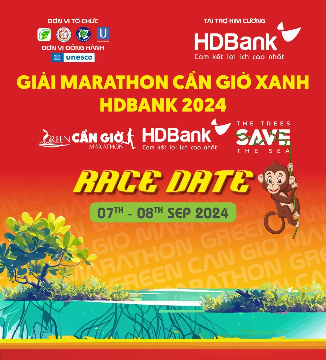 Green Cần Giờ Marathon HDBank 2024 - “Đường đua xanh” của tinh thần ESG  thu hút  hơn 3.000 Runners trong nước và quốc tế tham gia