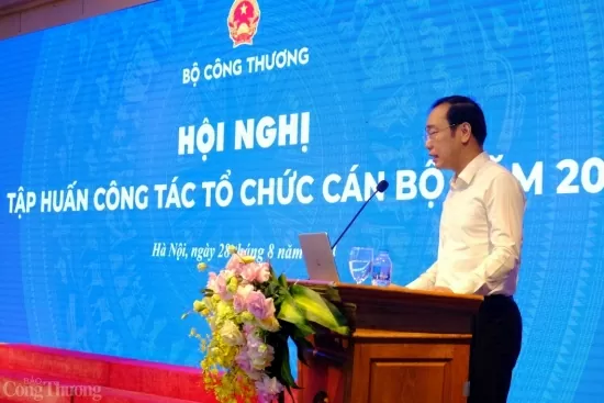 Bộ Công Thương tổ chức Tập huấn công tác Tổ chức cán bộ năm 2024