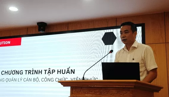 Bộ Công Thương tập huấn hệ thống quản lý cán bộ, công chức, viên chức