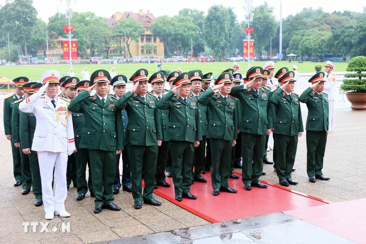 Lãnh đạo Đảng, Nhà nước vào Lăng viếng Chủ tịch Hồ Chí Minh nhân dịp Quốc khánh