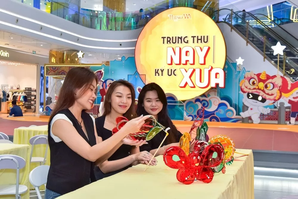 Khám phá không gian lễ hội trung thu đặc sắc tại Thiso Mall