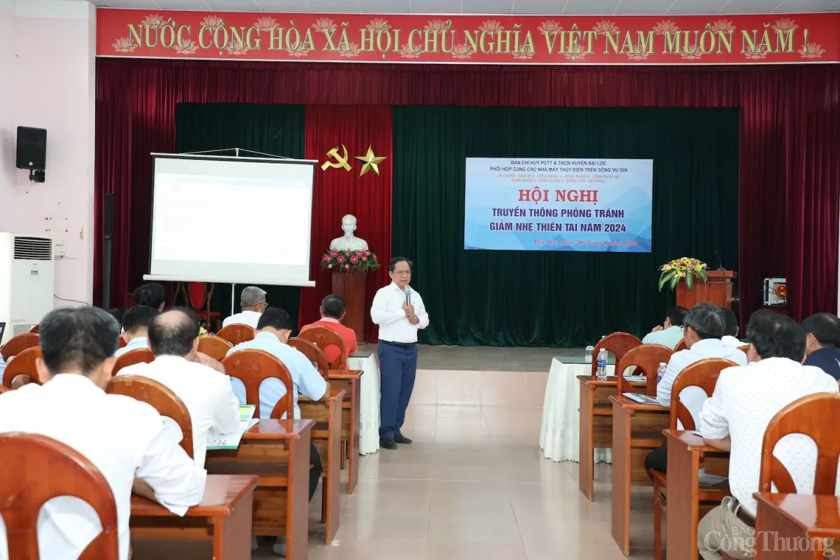 Quảng Nam: Truyền thông phòng tránh giảm nhẹ thiên tai năm 2024 Quảng Nam: Truyền thông phòng tránh giảm nhẹ thiên tai năm 2024