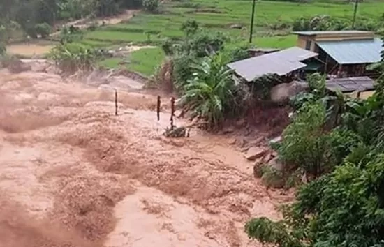 Cảnh báo lũ quét, sạt lở đất do mưa lũ khu vực tỉnh Yên Bái và Tuyên Quang