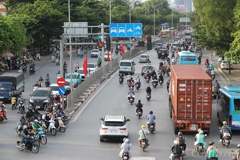 Hà Nội: Cuối ngày nghỉ lễ 2/9, giao thông khá thuận lợi, không xảy ra ùn tắc nghiêm trọng