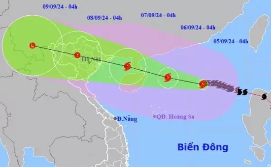 Bão Yagi giật trên cấp 17, Phó Thủ tướng Trần Hồng Hà chủ trì họp ứng phó