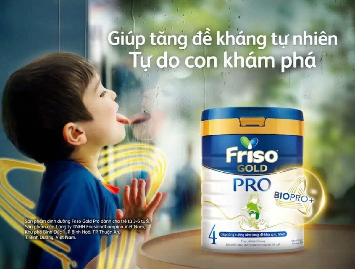 Friso hợp tác với chuỗi KhangBaby phân phối FRISO GOLD PRO siêu cao cấp giúp trẻ tăng đề kháng tự nhiên.