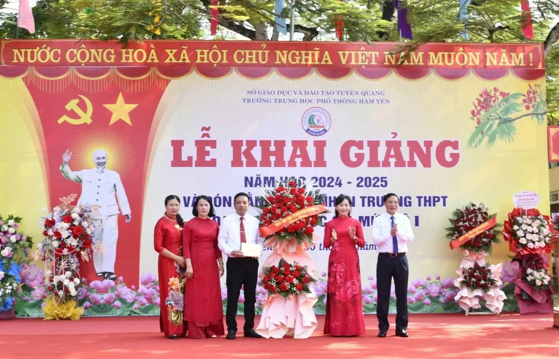 Tuyên Quang: Hơn 225 nghìn học sinh bước vào năm học mới