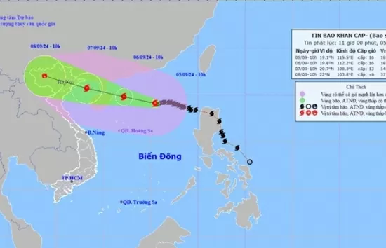 Bộ Công an tập trung ứng phó khẩn cấp với bão số 3 và mưa lũ