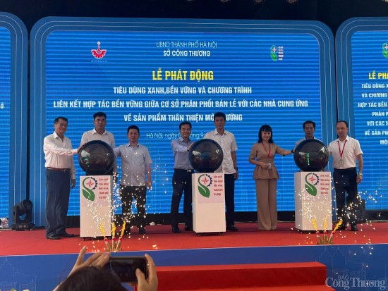 ha noi phat dong tieu dung xanh ben vung