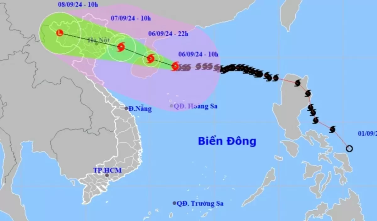 Thành ủy Hà Nội hỏa tốc yêu cầu hoãn các cuộc họp không cần thiết tập trung ứng phó bão số 3