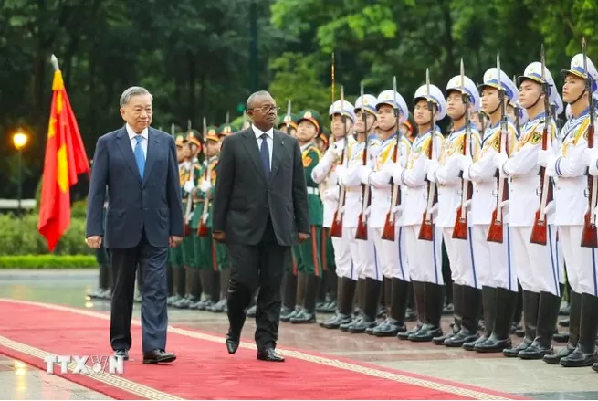 Tổng Bí thư, Chủ tịch nước Tô Lâm hội đàm với Tổng thống Guinea-Bissau