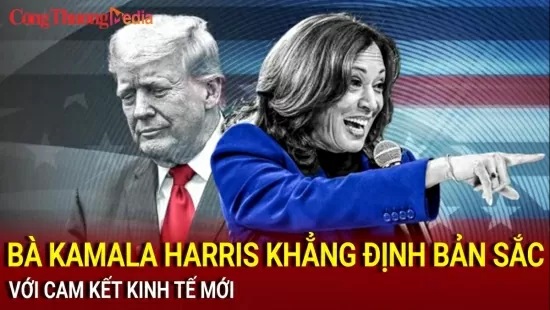 Bầu cử Mỹ 2024: Bà Kamala Harris khẳng định bản sắc với cam kết kinh tế mới