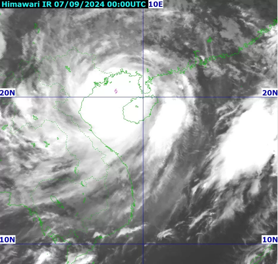 Cơn bão số 3 (bão Yagi) được nhận định là cơn bão mạnh nhất thế giới năm 2024