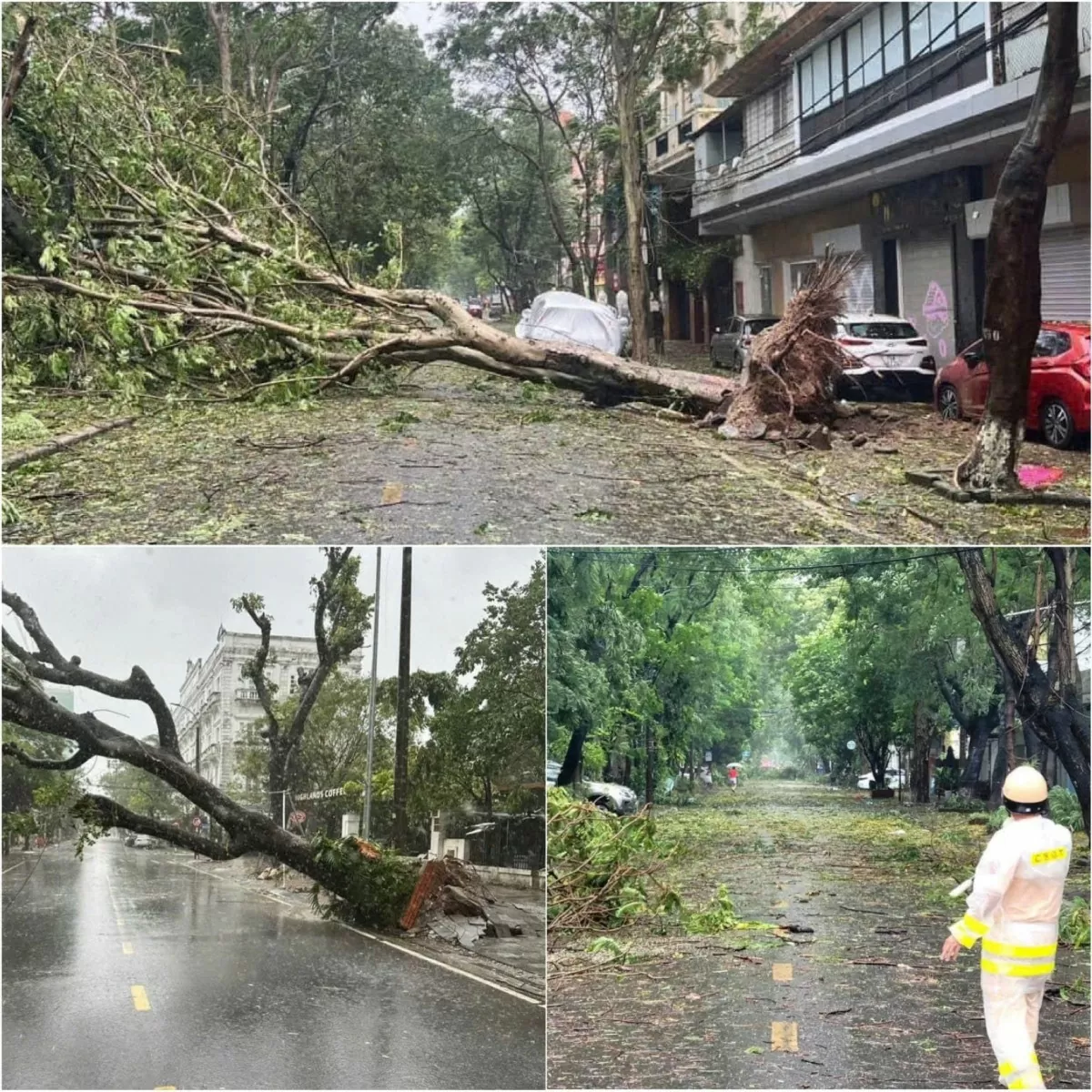 Bão Yagi tiến thẳng vào đất liền, Hải Phòng, Quảng Ninh thiệt hại nặng nề, mất điện diện rộng