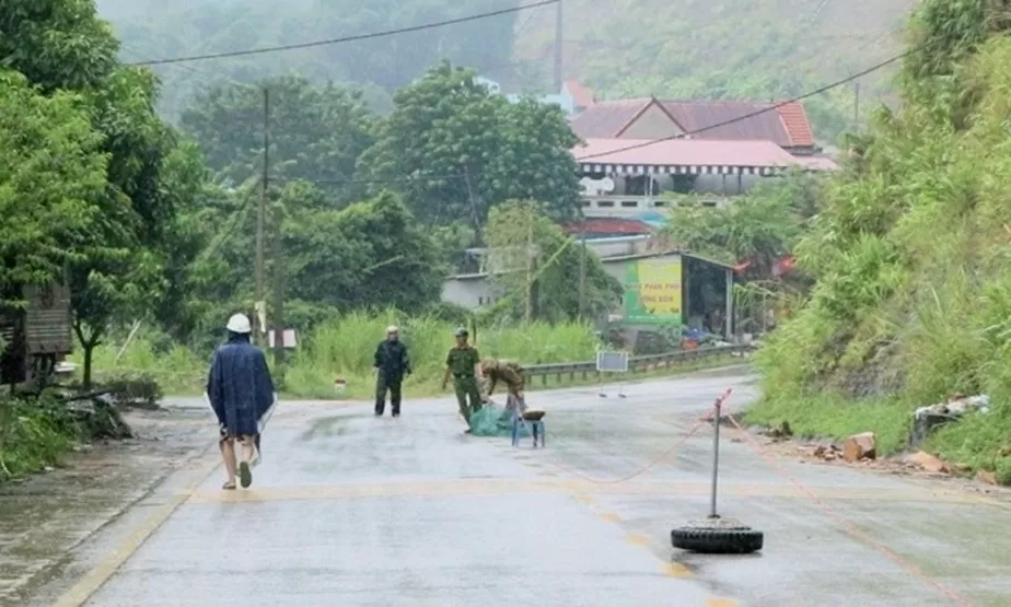 Bão số 3 gây mưa lớn trên địa bàn tỉnh Thanh Hóa khiến nước ở nhiều sông dâng cao