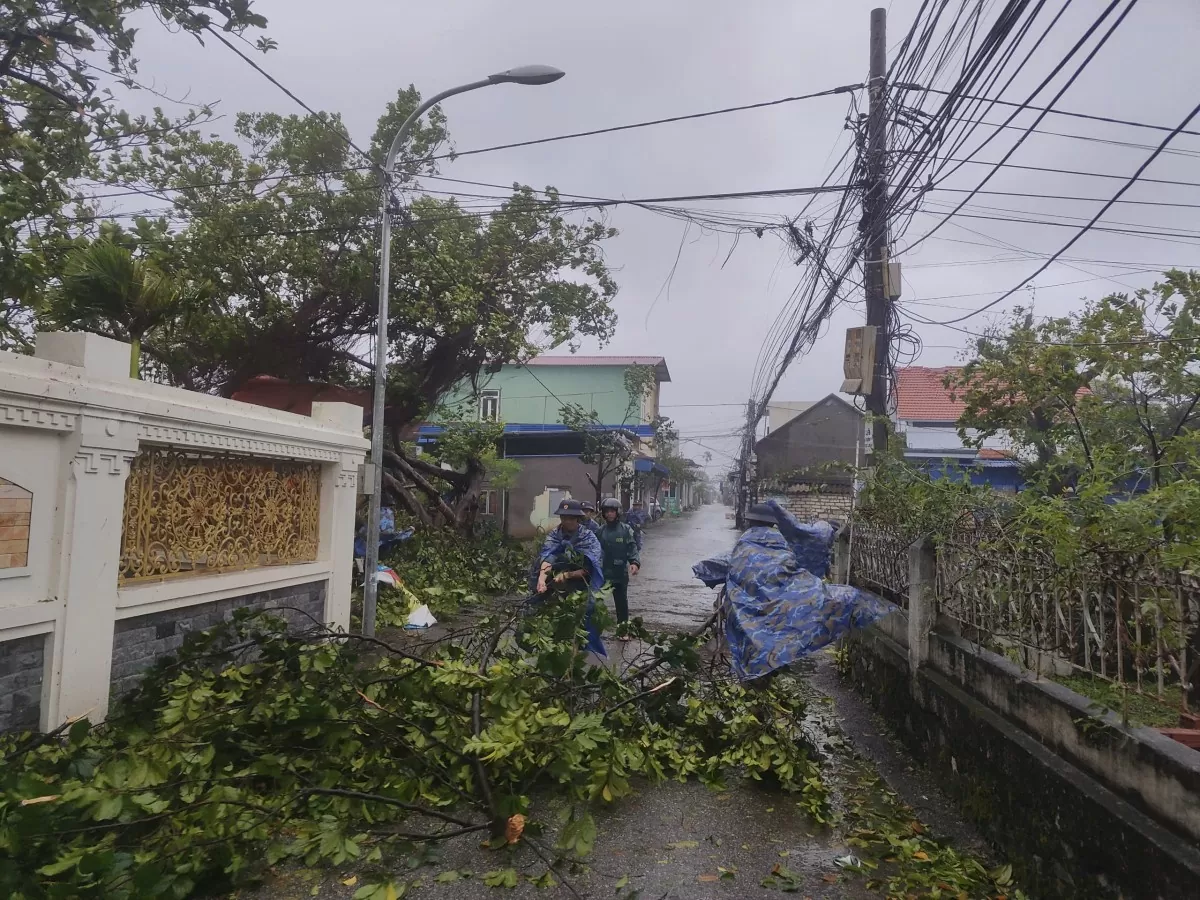 Quân đội nỗ lực khắc phục hậu quả bão số 3 tại nhiều địa phương