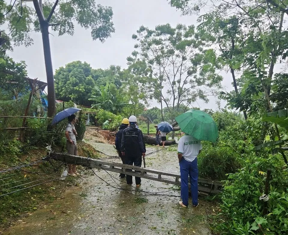 Tuyên Quang có nguy cơ xảy ra lũ quét, sạt lở đất đá sau bão số 3