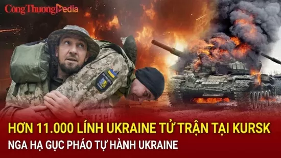 Chiến sự Nga - Ukraine sáng 9/9: Hơn 11.000 lính Ukraine tử trận tại Kursk, Nga hạ gục pháo tự hành Ukraine