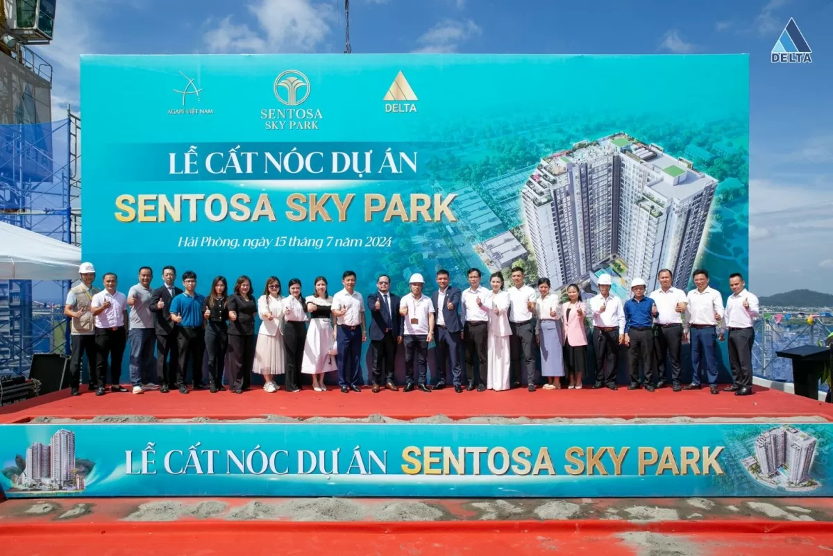 DELTA Group cất nóc dự án Sentosa Sky Park – Dấu mốc vàng của công trình mang chất sống chuẩn Singapore