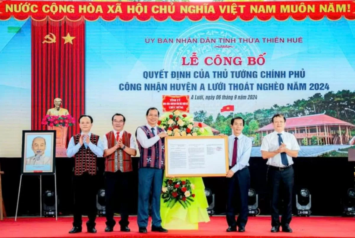 Thừa Thiên Huế: Nỗ lực đưa huyện miền núi A Lưới thoát nghèo