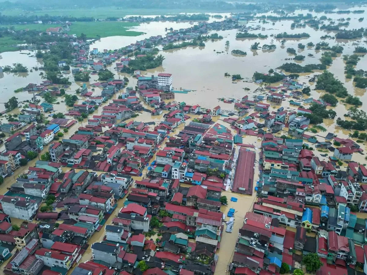 Mưa lớn đã gây ngập úng cục bộ tại Lạng Sơn