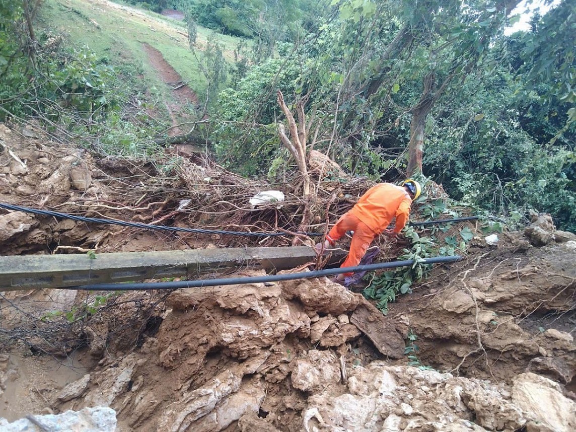 Sau nỗ lực khắc phục, Sơn La còn 40/28.000 khách hàng chưa cấp điện do ngập lụt