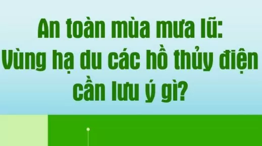 Thuỷ điện xả lũ, người dân vùng hạ du nên và không nên làm gì?