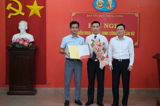 nhan su 109 ban to chuc trung uong bo nhiem nhan su them mot lanh dao ctcp loc troi tu nhiem